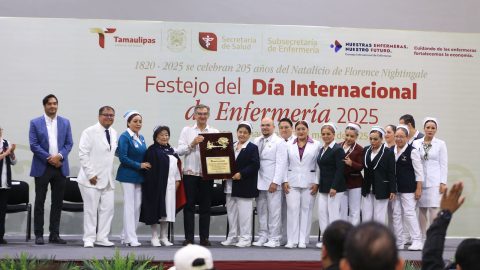 Celebra Américo Villarreal a profesionales de la enfermería en Tamaulipas 8 WhatsApp Image 2025 05 22 at 3.40.10 PM