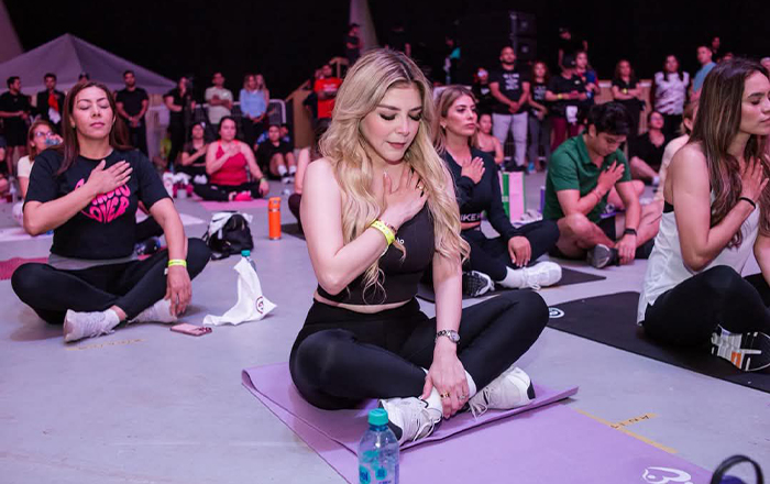 Inspiración y Bienestar: Master Class Cardio Motivacional con Bárbara de Regil Empodera a la Comunidad en Matamoros 3 barbara3