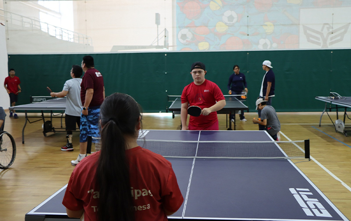 Sigue preparación del Equipo de Deporte Adaptado en el Polideportivo 1 deporte2