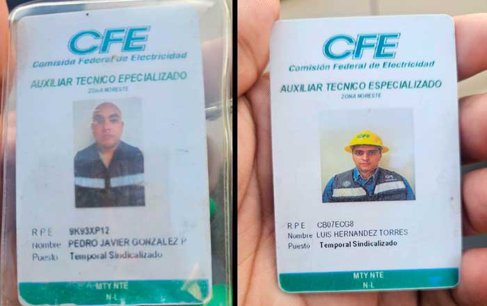 ¡ATENCIÓN! Alertan por falsos trabajadores de CFE 1 fg