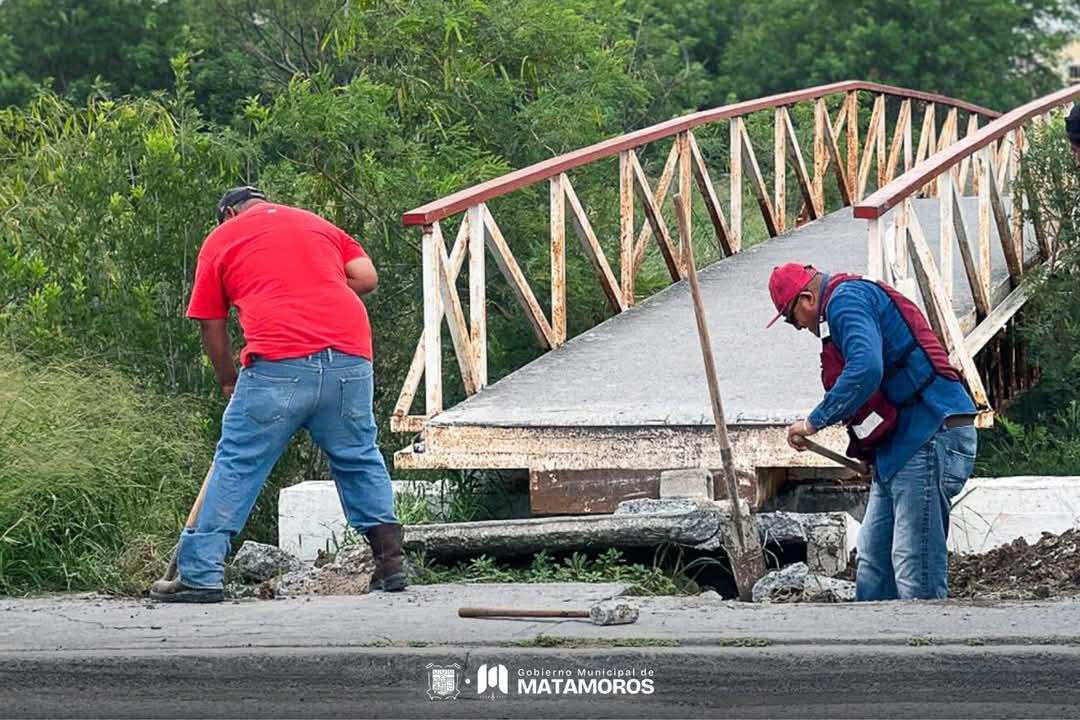 Rehabilitación de puente peatonal avanza con nuevas rampas de acceso 2 puente3