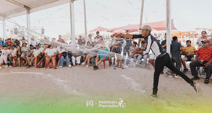 Realizan concurso de lanzamiento de atarraya en el Festival del Pescador 2 0b4b89db b893 4b6b a943 b559929564f1