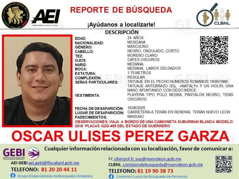 Tras denuncia FC moviliza elementos para búsqueda de Los Juniors de Monterrey 6 496622557 721954620739554 3594262683860180088 n