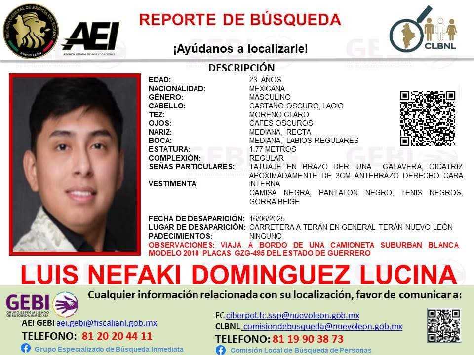Tras denuncia FC moviliza elementos para búsqueda de Los Juniors de Monterrey 5 504496255 1231554351784322 5468946474041873296 n