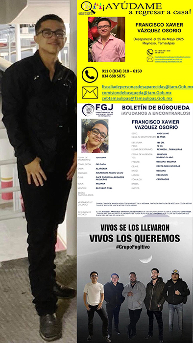 No pierden la fe por encontrar a músicos con vida en Reynosa 1 505121030 584870197620766 8877216883793907897 n