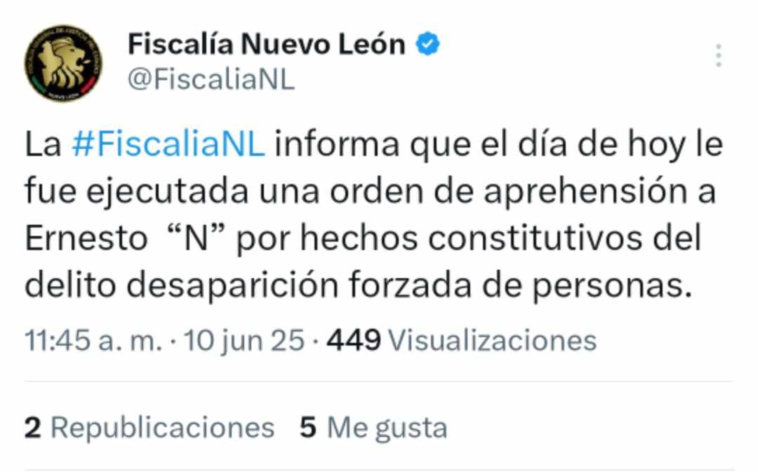 Detienen a director de Policía de Linares 1 505486978 2129586520849393 3192652686343192959 n