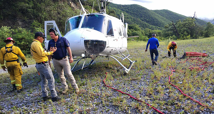 Combaten brigadistas incendio forestal en parque ‘El Diente’ en Monterrey 1 510650801 2126473774507099 7642150255696050913 n