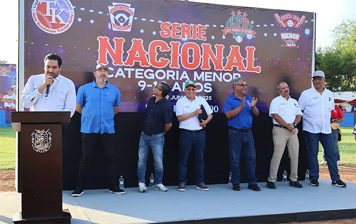 Inauguran Serie Nacional categoría Menor 3 ALCALDE 4