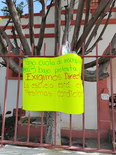 Surge conflicto en primaria de Victoria por falta de director 1 ARBOL