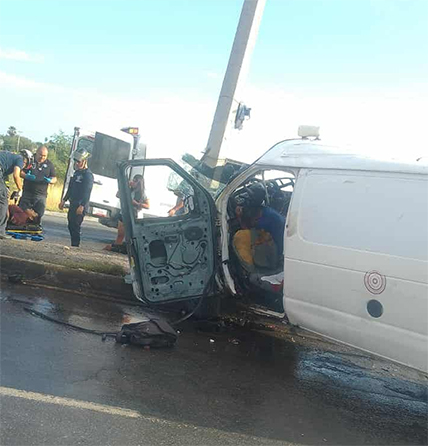 Choque por alcance deja un fallecido en Reynosa 1 CHOQUE 2 1