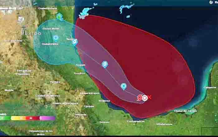 Depresión tropical número 2 ya se llama 'Barry' y pasará de Veracruz a Tamaulipas 1 DEPRESION 2 1