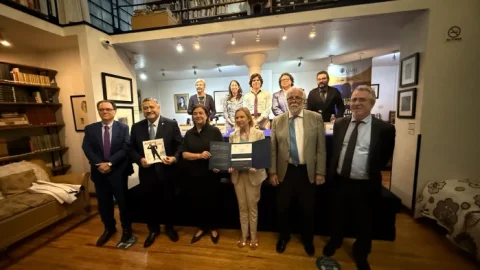 Entrega de correspondencia inédita de Alfonso Reyes refuerza lazos culturales 6 IMG 9474 2700