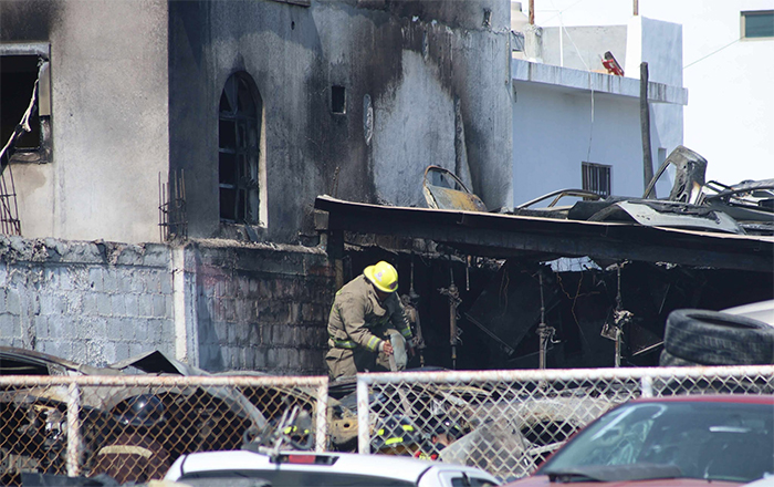 Incendio en la colonia Zedillo alerta a reynosenses 1 INCENDIO 2