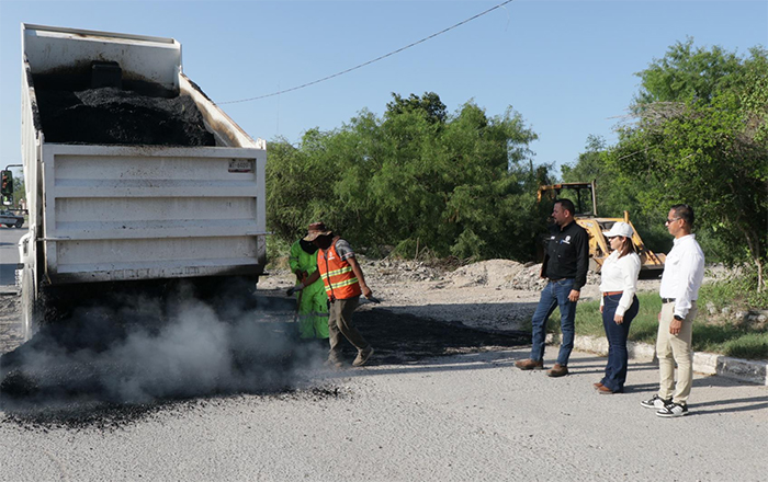 Continúa programa de bacheo en San Fernando 1 SAN FERNANDO 2