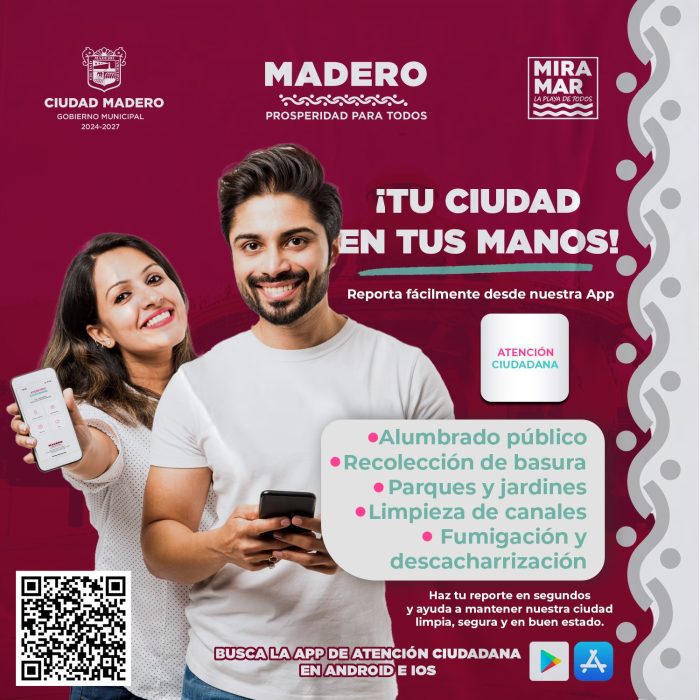 Ciudad Madero digitaliza atención de servicios con aplicación móvil: Erasmo González 1 WhatsApp Image 2025 06 16 at 7.59.17 PM 1 e1750125839176