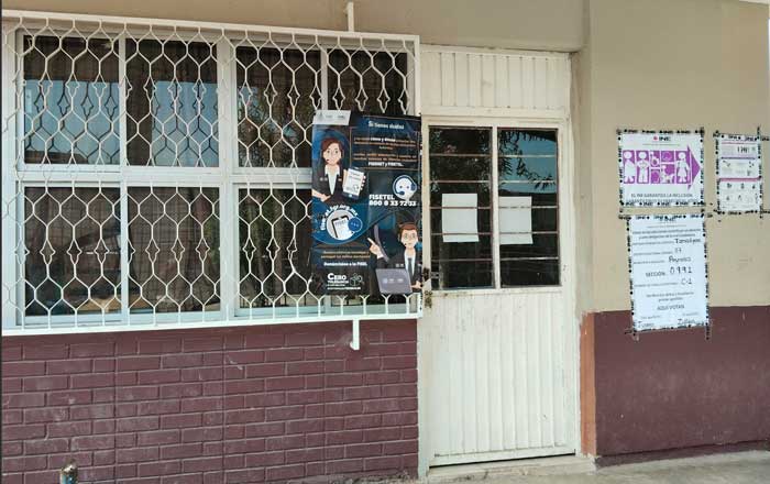 Reporta distrito 02 del INE dos incidentes durante jornada electoral 1 cas