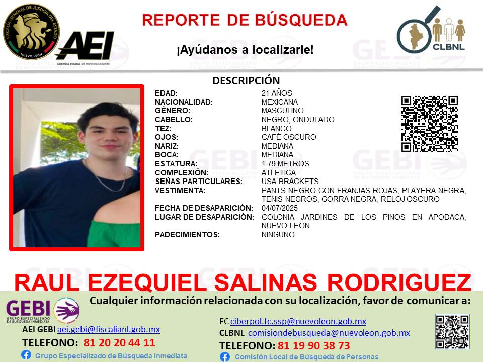 Desaparece joven en Apodaca 1 515903546 612234594803852 8286640097558577071 n
