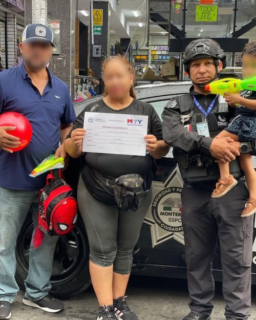 Bebé se extravía en centro de Monterrey; es encontrado por Policía Regia 1 516248361 2914604688749079 1902904354585718973 n e1752606445457
