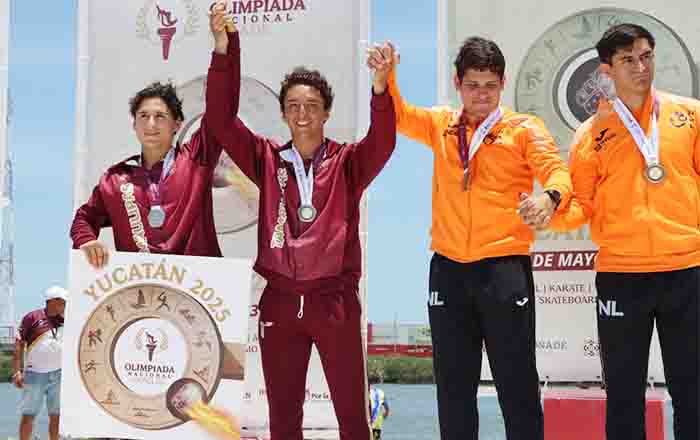 Brilla Tamaulipas en canotaje con ocho medallas en Olimpiada Nacional 1 CANOTAJE 2
