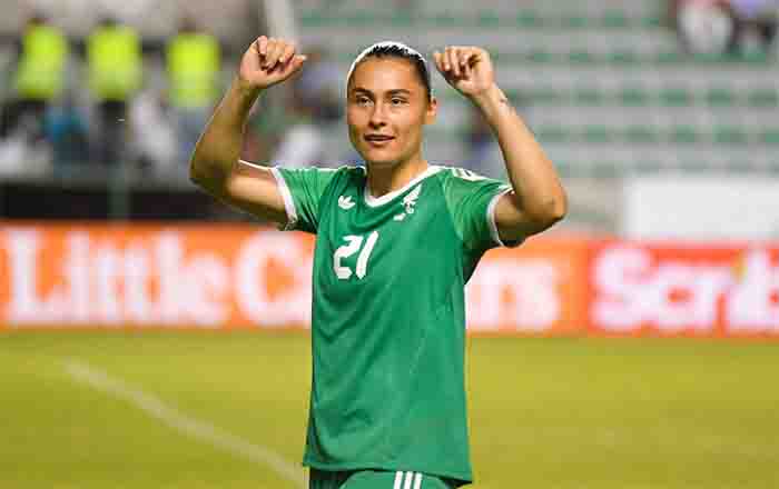 Con gol de Diana Ordóñez, México vence a Colombia Femenil 4 DIANA