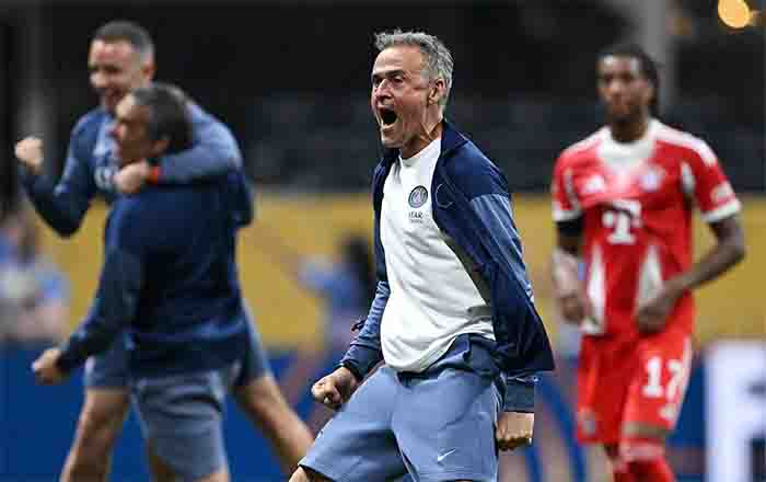 Con nueve y agonía, PSG es semifinalista del MDC 1 LUIS ENRIQUE