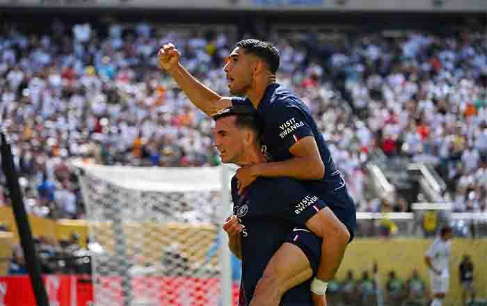 PSG golea 4-0 al Real Madrid y es finalista del MDC 6 PARIS 6