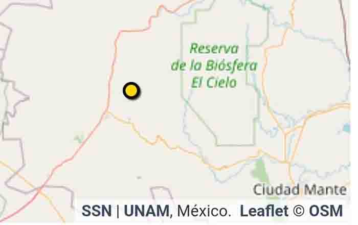 Volvió a temblar en Tamaulipas; ahora fue en Tula 1 SISMO OK