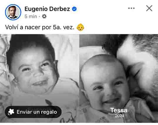 'Mi nieta Tessa es la que más se me parece': Derbez 1 TESSA