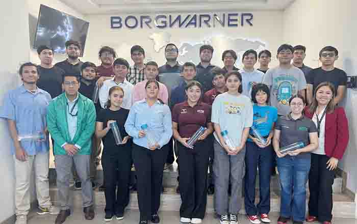 Estudiantes de la UTTN visitan la empresa BorgWarner 1 UTTN