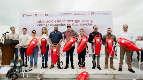 Se lleva a cabo la liberación de tortuga lora 5 WhatsApp Image 2025 07 06 at 12.13.46 PM 2
