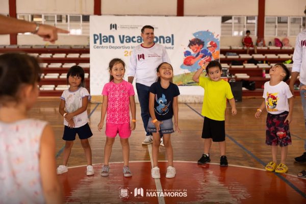 Gobierno de Matamoros arranca Plan Vacacional 2025 en el Centro Deportivo Ing. Eduardo Chávez 1 WhatsApp Image 2025 07 09 at 4.08.23 PM 1 e1752099472410