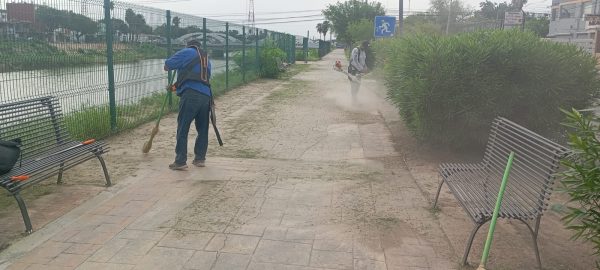 Realiza gobierno de Reynosa mantenimiento en el Parque Lineal Anzaldúas 1 WhatsApp Image 2025 07 11 at 1.14.00 PM 1 e1752261982325