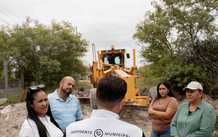 Gobierno de Matamoros inicia obra de pavimentación asfáltica en la colonia El Alto 1 fghjd