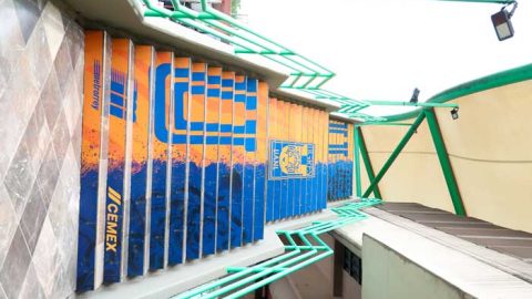 Estación Universidad toma la imagen de los Tigres 5 sfg