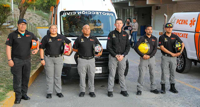 Viajan elementos de Protección Civil NL a EUA para capacitarse 2 522994661 763961416115229 1849614214551657274 n