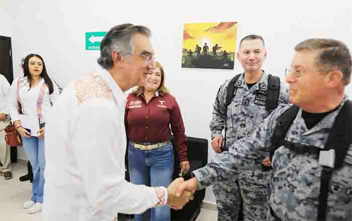 Inaugura Américo instalaciones de la Guardia Nacional en Ciudad Mier para reforzar seguridad regional 1 AMERICO 2 1
