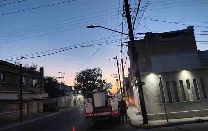Goberno Municipal mejora a diario el alumbrado en Reynosa 1 APAGON