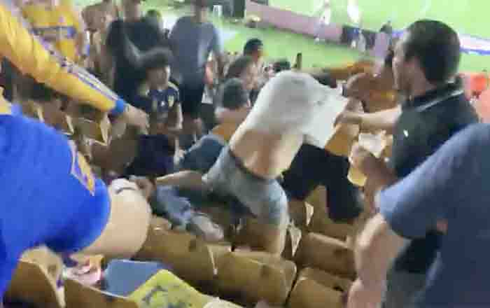 Surge violencia tras juego Tigres ante América; hay dos detenidos 1 BRONCA