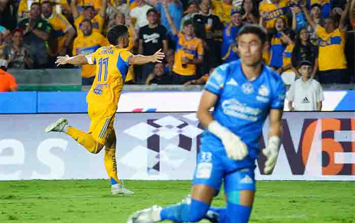 Festival de goles en El Volcán: Tigres golea 7–0 a Puebla 6 BRUNETTA