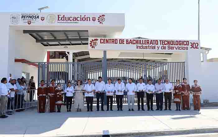 Inauguran CBTIS 302 en Reynosa con programas de alta tecnología 2 CEBETIS
