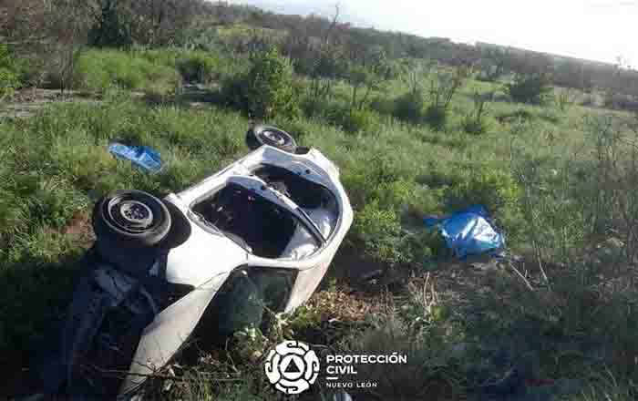 Mueren 4 en accidente carretero en Ciénega de Flores 1 CHOQUE 2 2