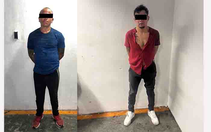 Detienen a cuatro presuntos ladrones en San Pedro 1 DETENIDOS 2 1