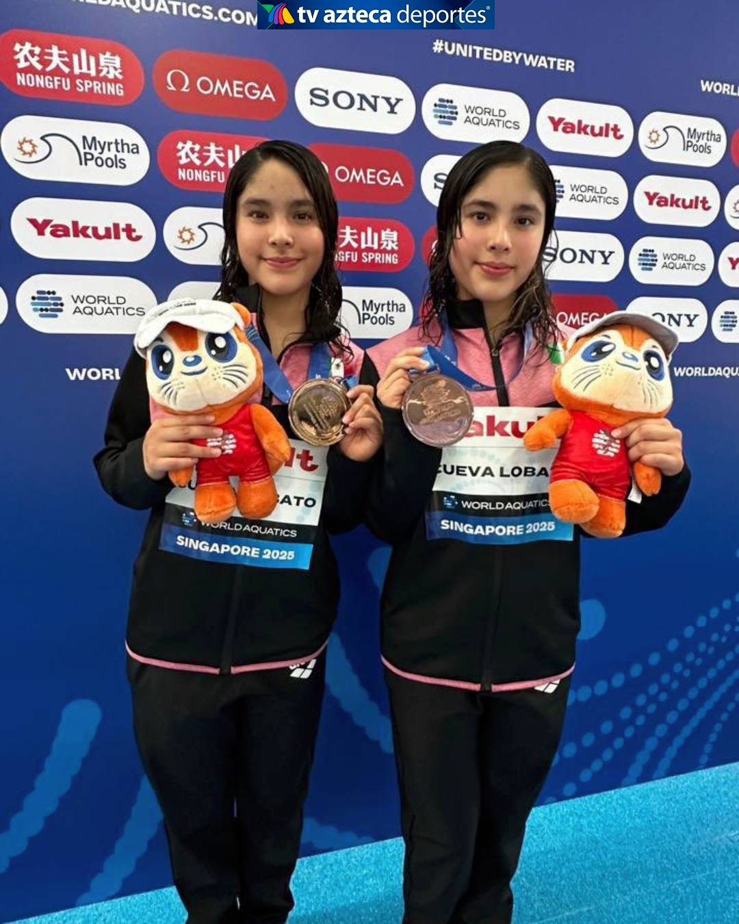 Gemelas Cueva orgullosas de su actuación en Singapur 2025 2