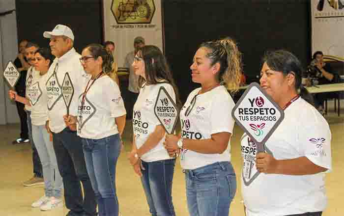 Dunia y Erasmo siguen impulsando campaña 'Yo Respeto tus Espacios' 1 MADERO 2