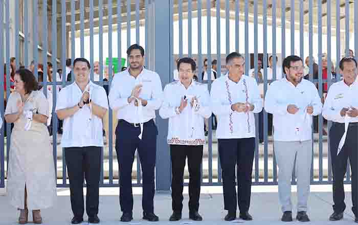 Inauguran CBTIS 302 en Reynosa con programas de alta tecnología 1 MARIO DELGADO 2