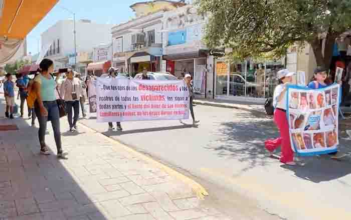 En Victoria familiares de desaparecidos, exigen al gobierno justicia 1 PROTESTA 2 1