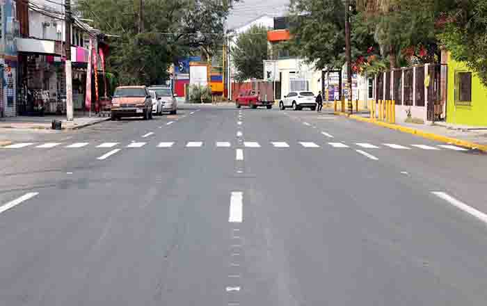 Rehabilitan en San Nicolás la avenida Díaz de Berlanga Norte 1 SAN NICOLAS 2