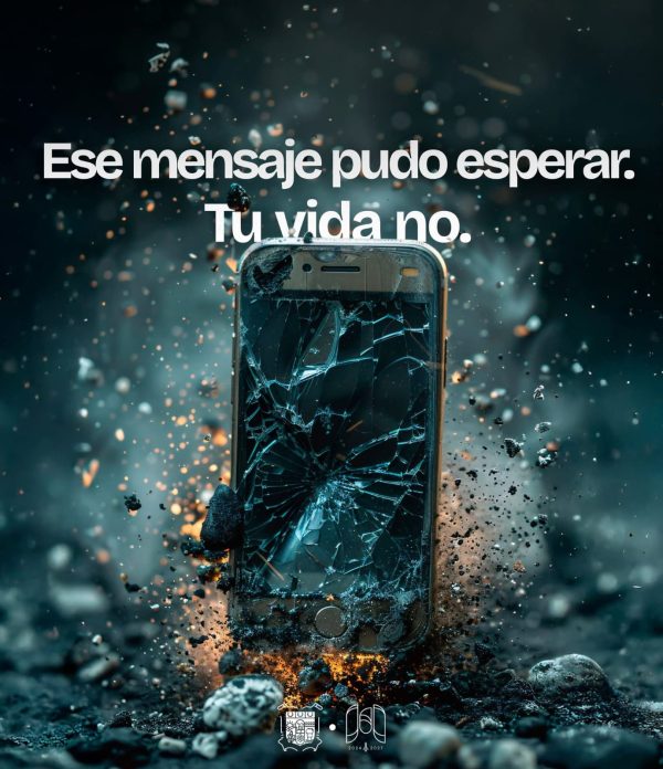 Llama Gobierno de Beto Granados a concientizar sobre el uso responsable del celular al conducir 1 WhatsApp Image 2025 08 03 at 7.54.45 PM e1754272759655