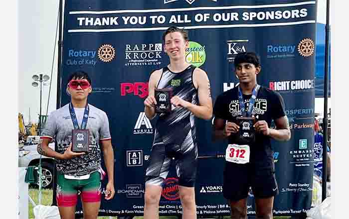 Logra JRM México bicampeonato en triathlon de Katy, Texas 2 triatlon 3