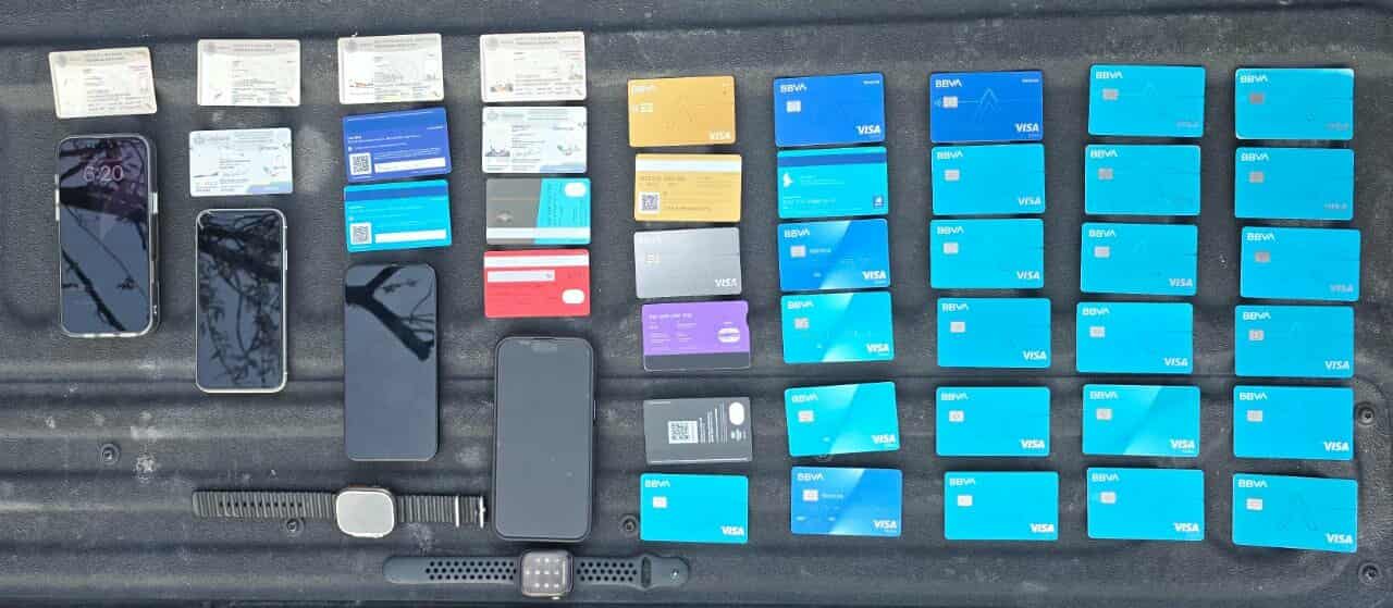 Detienen a cuatro hombres con más de 30 tarjetas bancarias robadas 2 543456924 24786180154311749 6703687773627562034 n